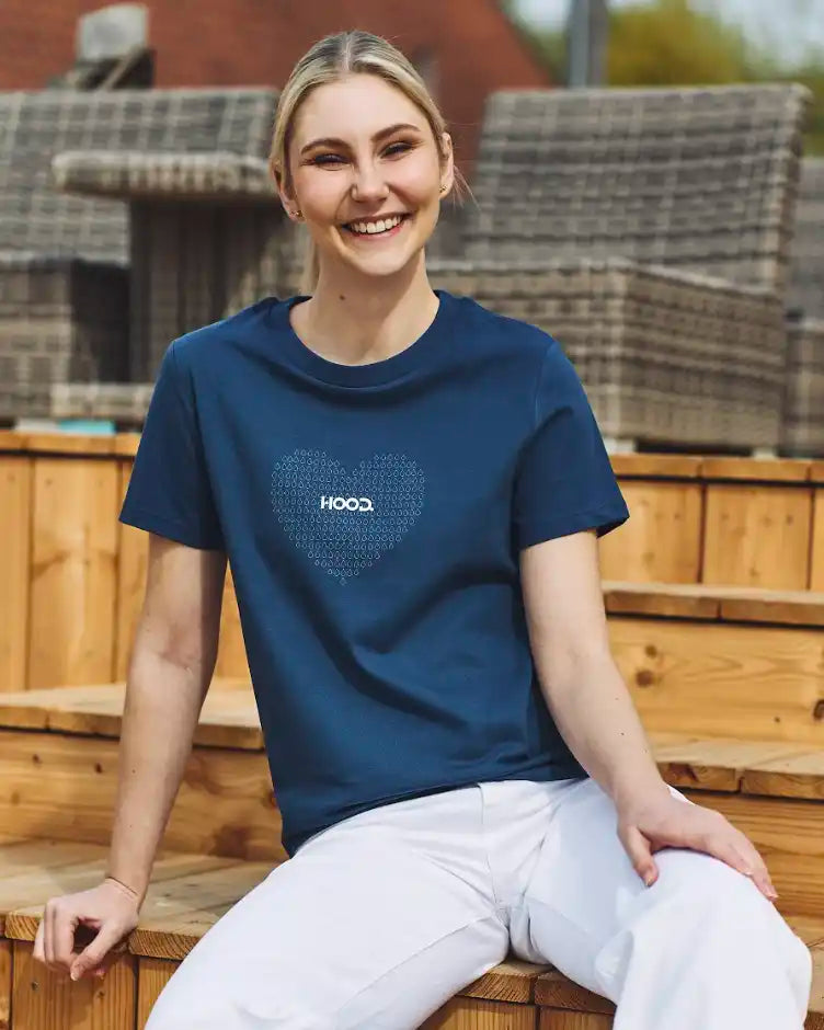 HOOD. Tee WASSERHERZ